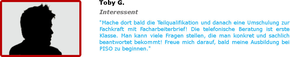 Bewertung - Toby G.